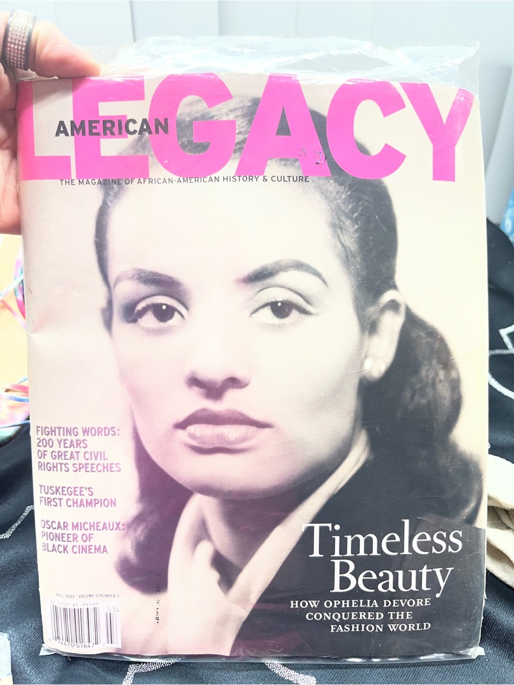 American Legacy Mag Fall 2003 Vol 9 Issue 3 Ophelia DeVore Illustrated Sealed